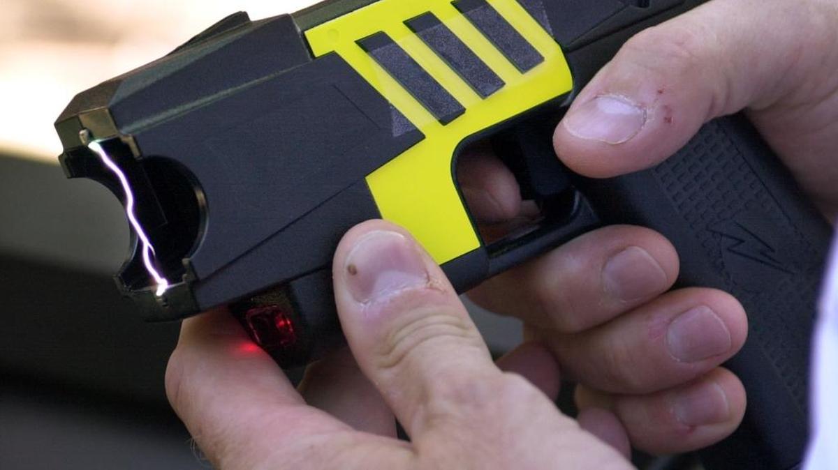 Aviel Gutierrez died after being shot with a Coral Gables police Taser stun gun similar to one pictured here. The Medical Examiner’s Office ruled that Gutierrez died of drug-induced “excited delirium.”