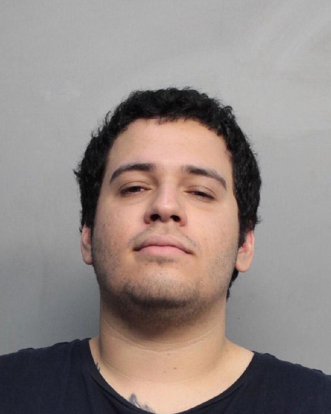 Enrique Santana, 26, was charged with attempted murder and aggravated battery after a standoff at a Kendall Burger King in which police said he and a friend tried to videotape themselves harassing employees.