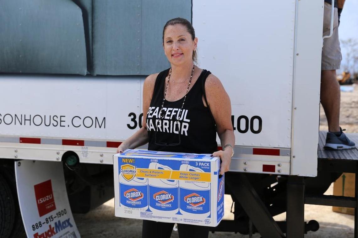 On Sept. 22, 2017, Andrea Greenberg participated in a Hurricane Irma relief drive led by Aria Development Group. She died in her home three weeks later.