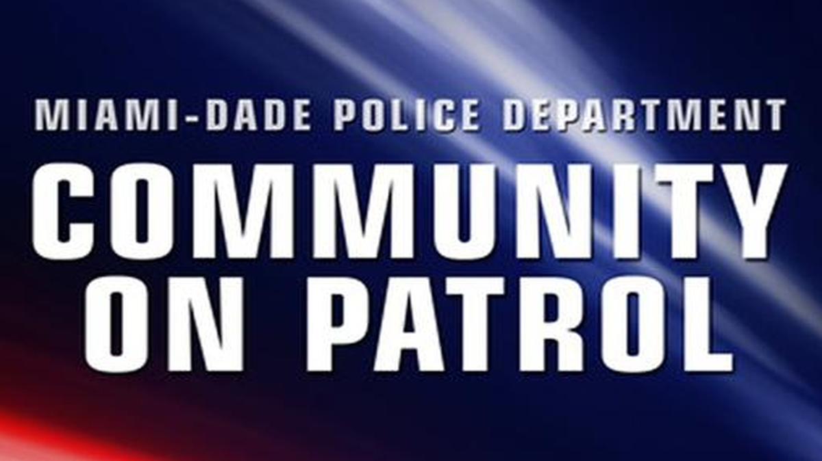 Miami-Dade Police’s new Community on Patrol cellphone app.