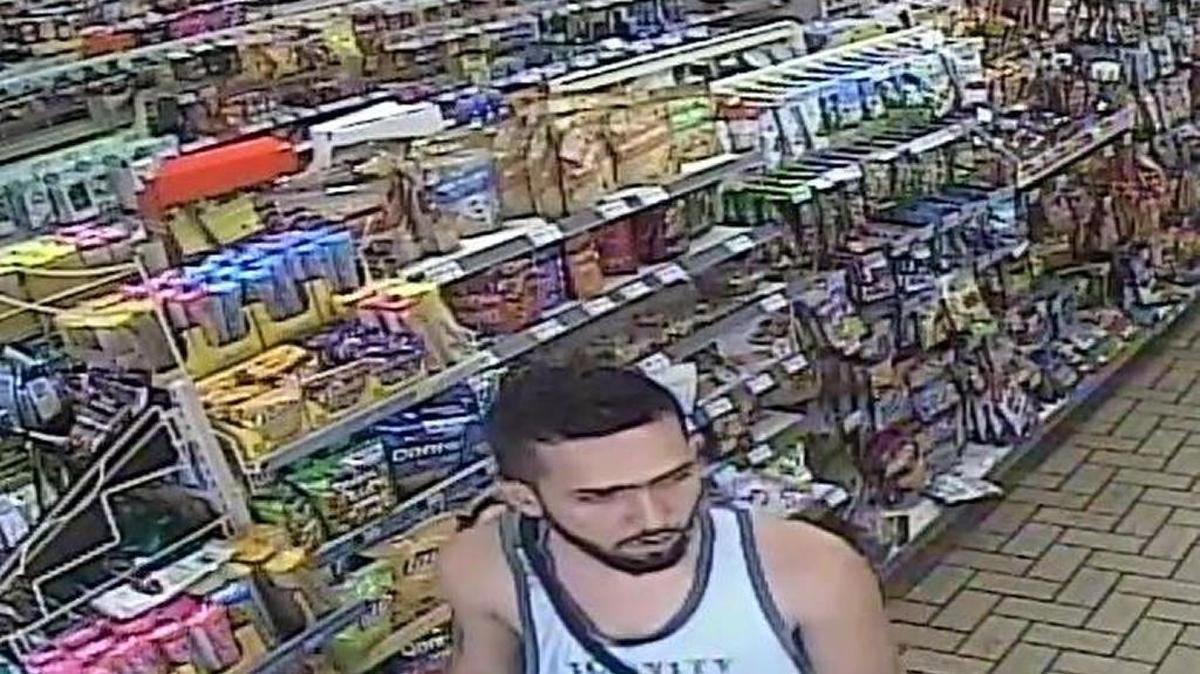 Miami-Dade police are looking for a man they say sexually assaulted a woman after threatening her with a kitchen knife.