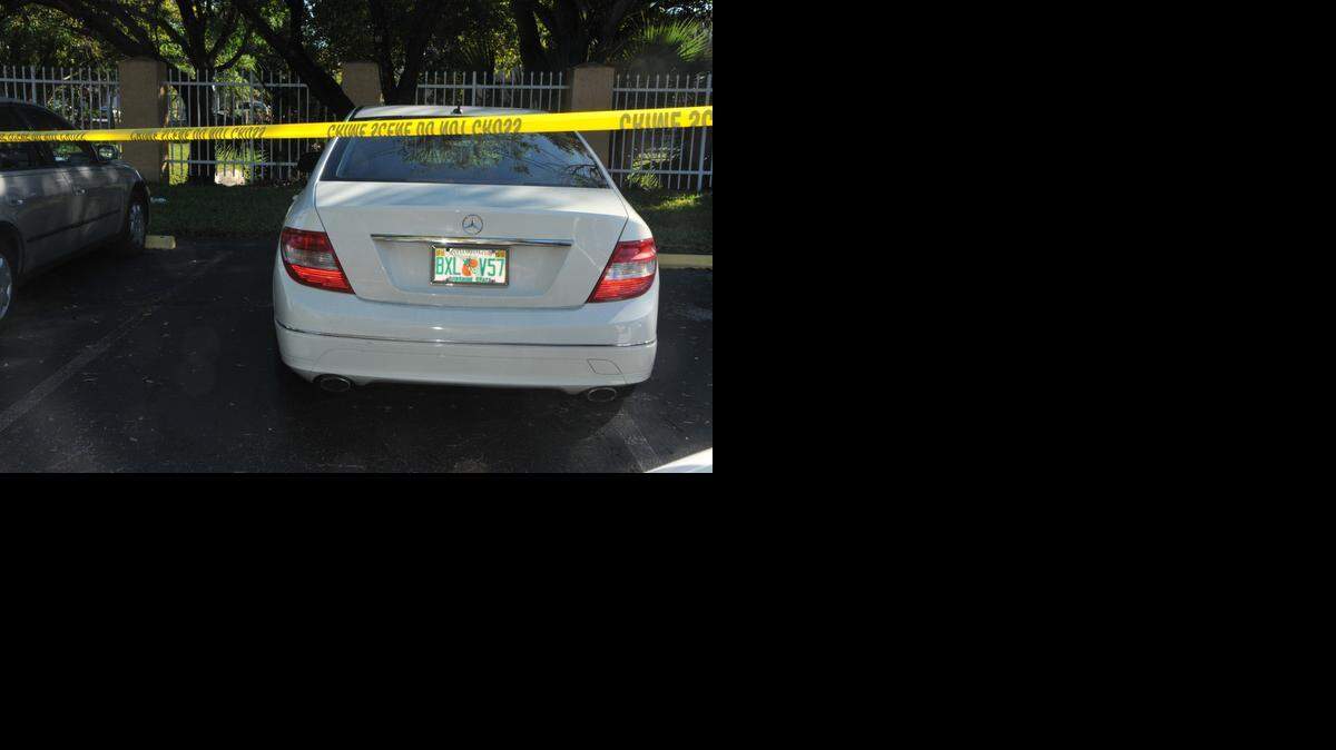 
Pembroke Pines police are seeking a woman who left her white Mercedes after hitting a motorcyclist at Pines Boulevard and SW 83rd Avenue. Witnesses from the hit-and-run assisted police in following where the driver took off after the collision.
