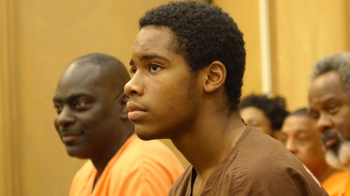 
Juaquan Hall, 14, accused in the murder of Miami’s Ricardo Izquierdo, appears in court on Wednesday.
