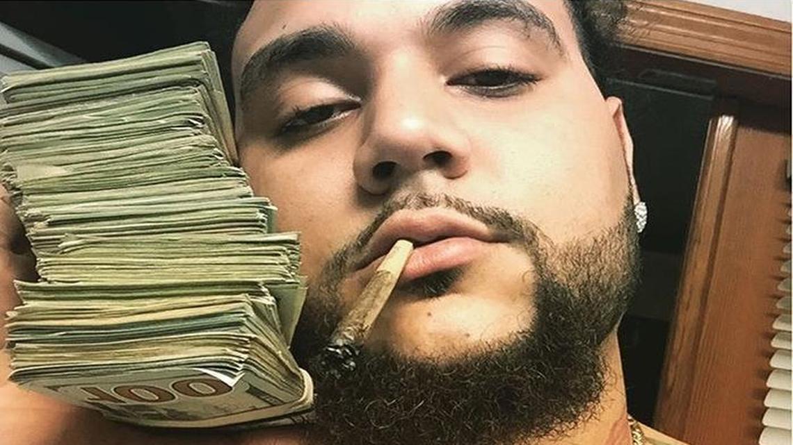 Miami’s Harrison Garcia, who is accused of peddling illegal cough syrup used to make the drink known as “lean.”