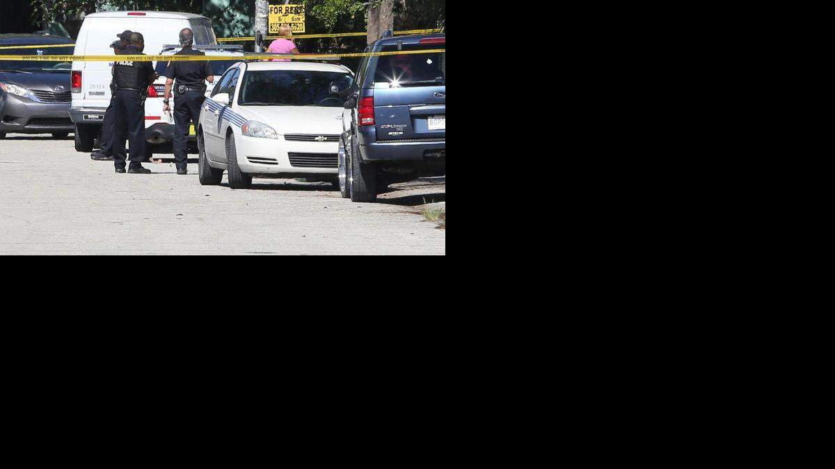 
Miami Police officers responded to a call at 5731 NW Fifth Ave. on Tuesday, November 11, 2014 for a multiple shooting scene where two kids were shot. Police are still investigating.
