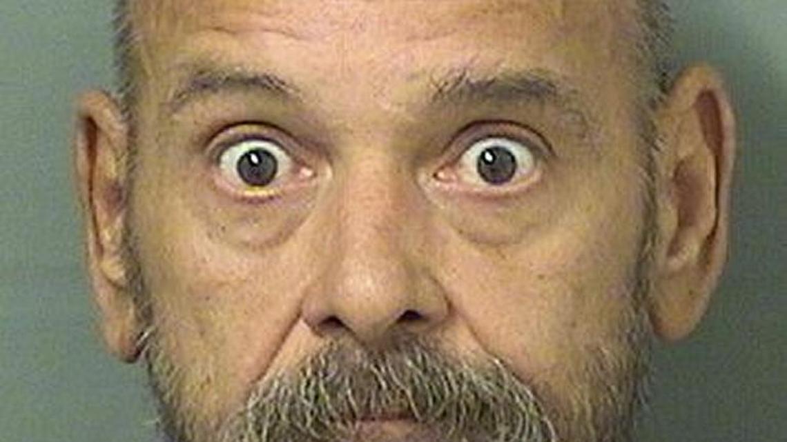 Homer Stacy II, 53, was arrested Sunday on aggravated assault charges after he threatened his son during a fight over a hedgehog.