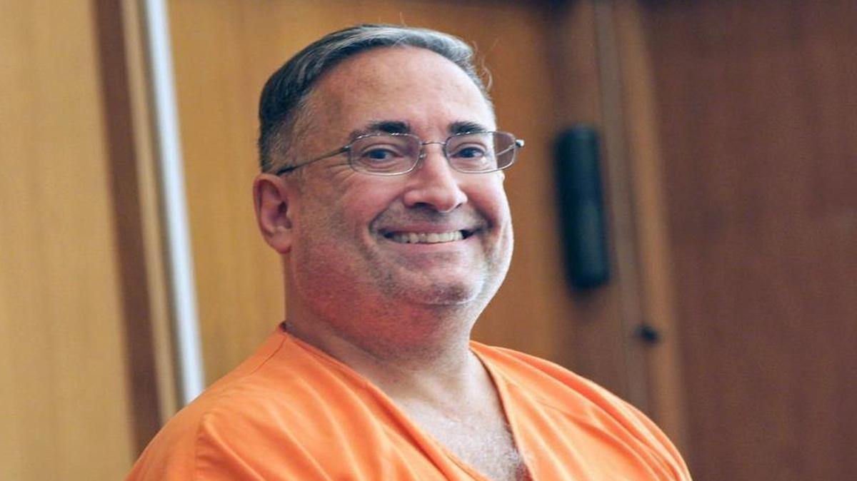 Gus Lopez, a former Miami Beach official who was convicted of corruption, was killed in 2017 in a crash crash in Miami. He is pictured here in 2015 as he pleaded guilty to corruption-related charges.