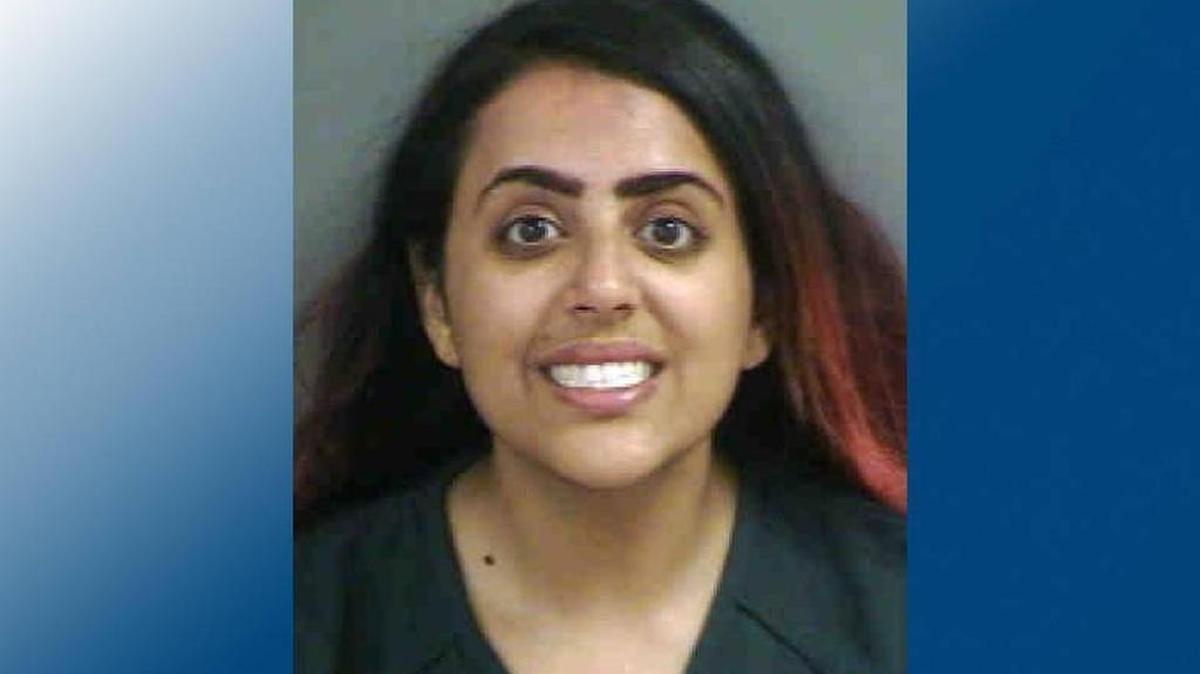 Monica Mehanny, 24, was arrested on Friday in Collier County.