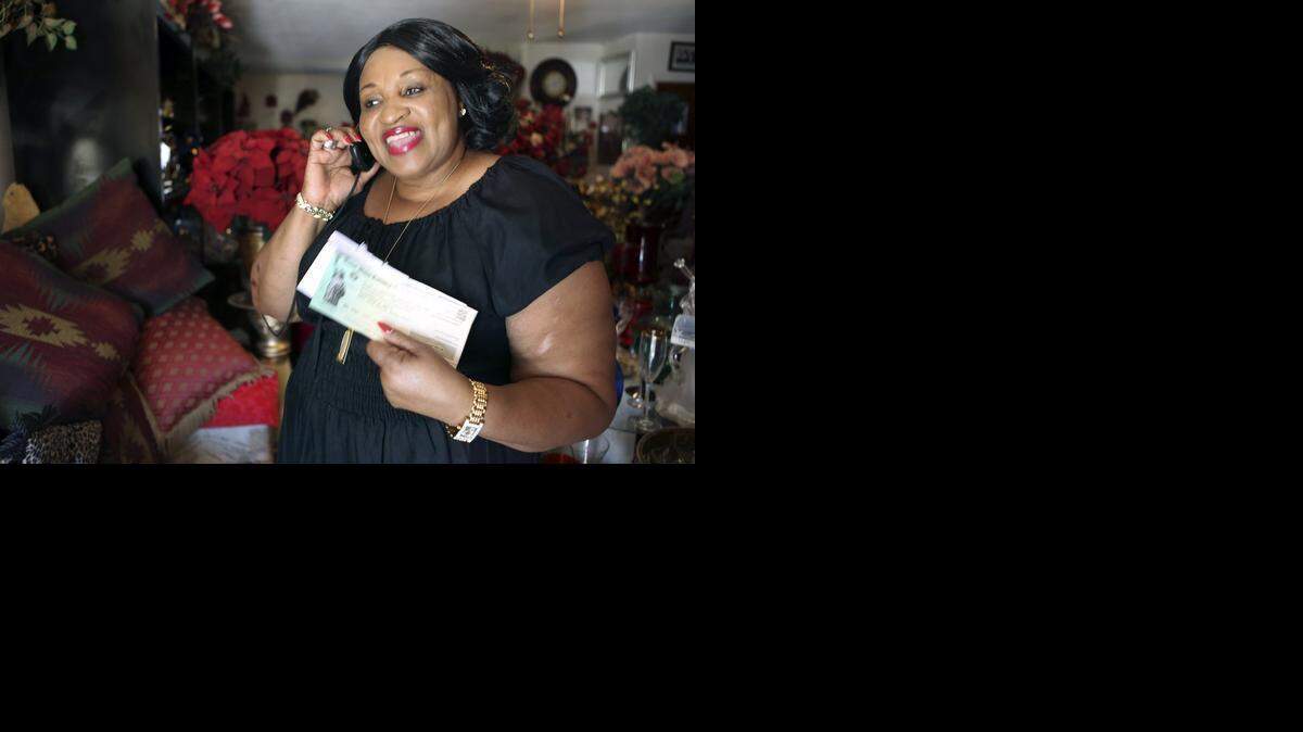 
Alexandria Smith's face lights up with joyful relief as she phones the man who helped her finally get back an IRS tax refund after a three-year wait. But the Palm Beach County cook and cashier, victim of an ID thief who filed a bogus return under her name, is still waiting on two more years of refunds held up by the federal tax agency.


