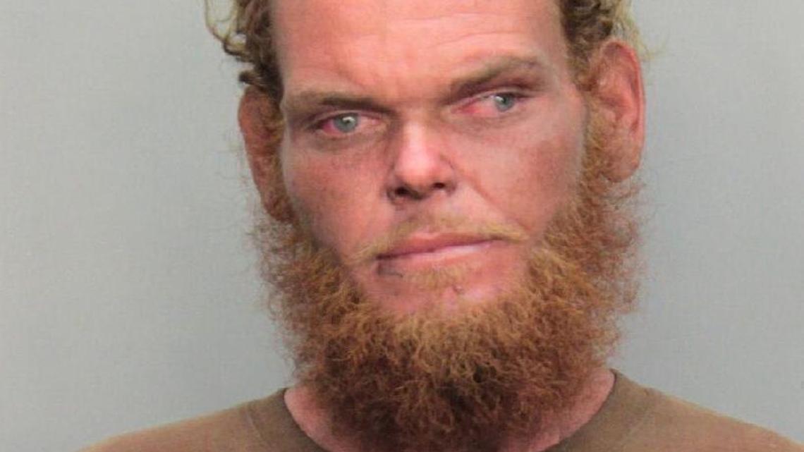 Brett Heinzinger, in a mugshot that became an internet meme.