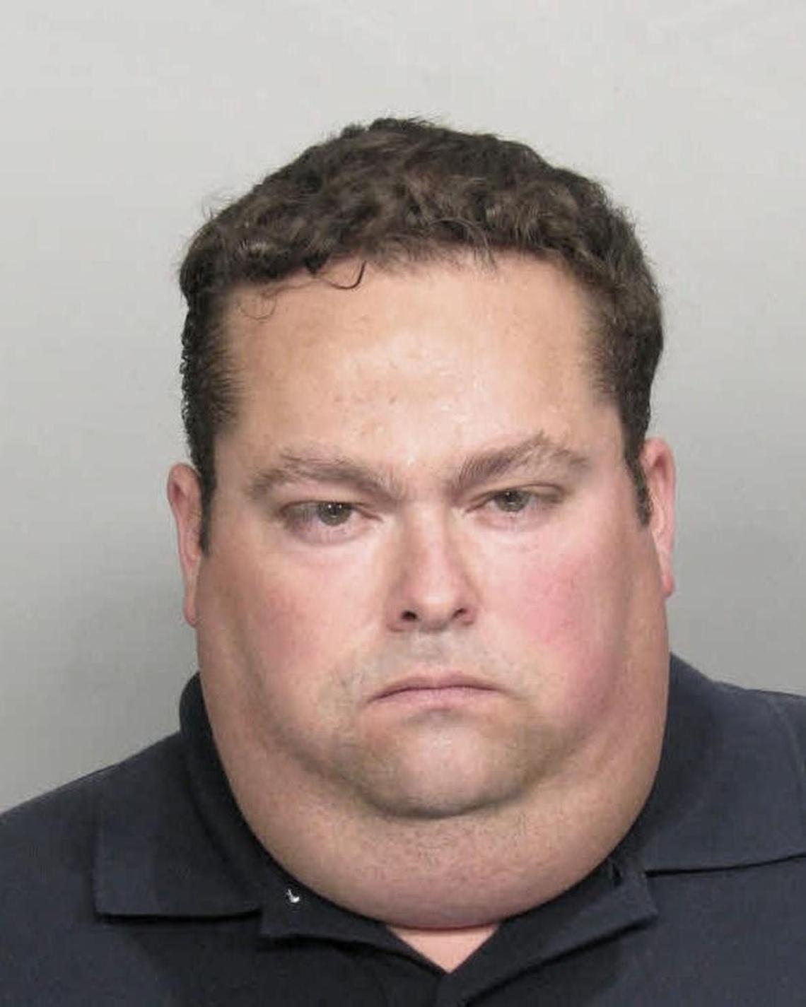 Jorge Antonio Espinosa, the former Miami-Dade police officer who was later charged with insurance fraud. His father is accused of trying to arrange the murder of a prosecutor.