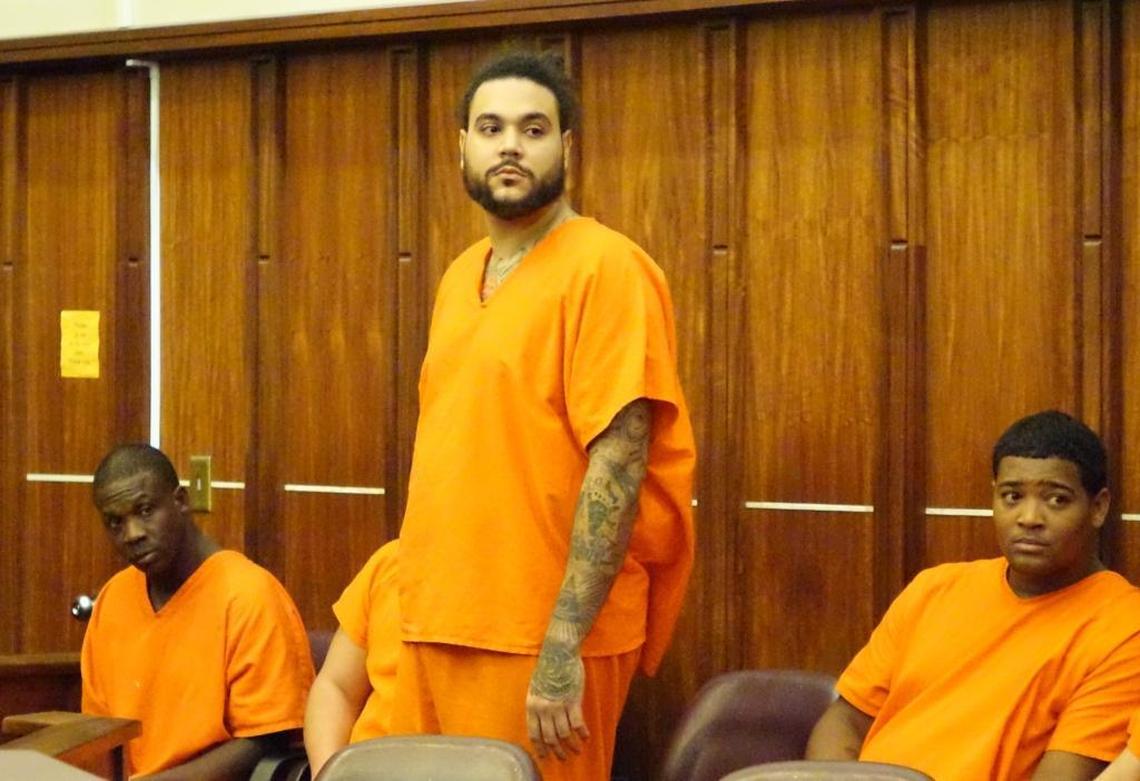Miami’s Harrison Garcia, also known as Cuban Harry, was convicted of selling an illegal codeine-spiked drink known as “lean.” He is pictured here after appearing in Miami-Dade state court.