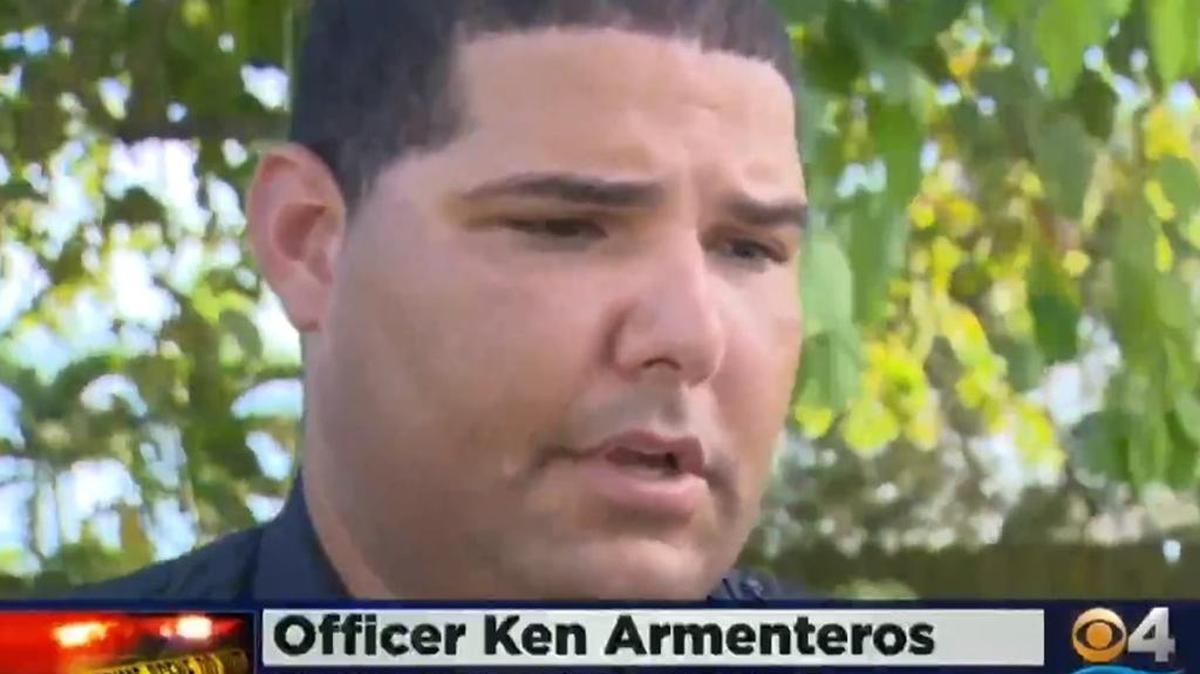 Florida City Corporal Ken Armenteros was arrested Friday, Jan. 19, 2018, on two allegations of official misconduct.