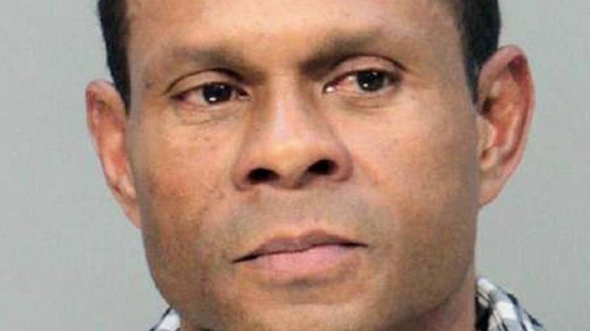 In this Dec. 23, 2013, photo made available by the Miami-Dade Corrections and Rehabilitation Department, Vicente Solano is shown. Solano, who described himself as a sympathizer of the Islamic State extremist group, faces terrorism-related charges stemming from a purported plot to bomb a Miami-area shopping mall, according to court documents filed Monday, Oct. 23, 2017, in Miami.