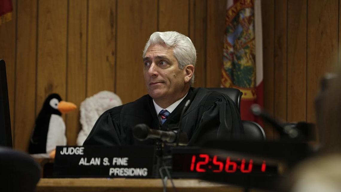 Judge Alan Fine, shown in a 2013 photo, has issued a ruling that a change Florida lawmakers made in the Stand Your Ground self-defense law is unconstitutional. He is the second Miami judge to rule against the change, which shifted the burden the prosecutors to disprove a defendant’s claims. The issue is currently under appeal.