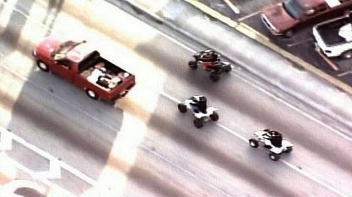 Hundreds of ATV riders took to the streets in 2017 as part of the #Bikesupgunsdown event for Martin Luther King Day.