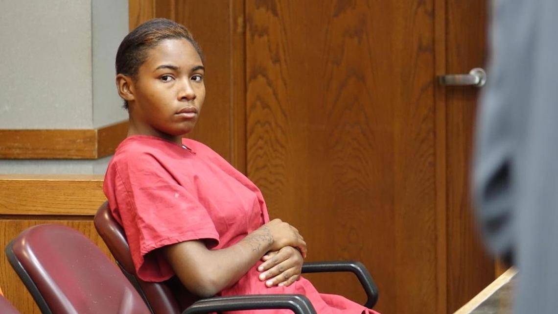 Desiray Strickland, 20, who is accused of participating in the murder of a Homestead student in June 2015.