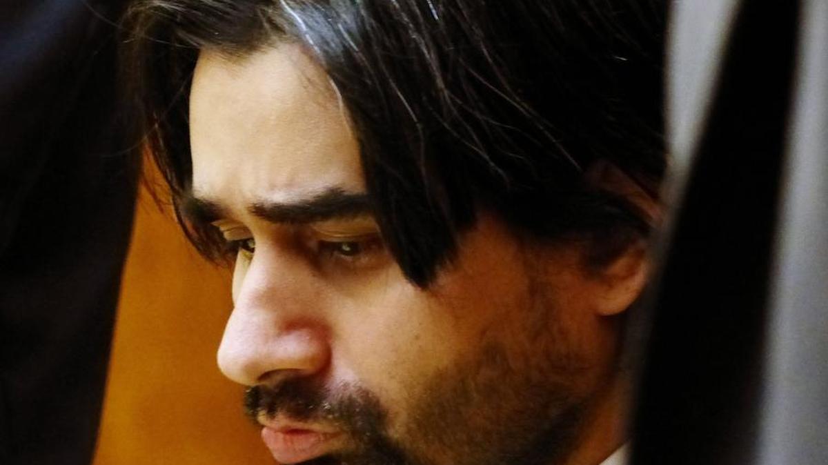 Derek Medina, accused Facebook killer, in court on Wednesday.