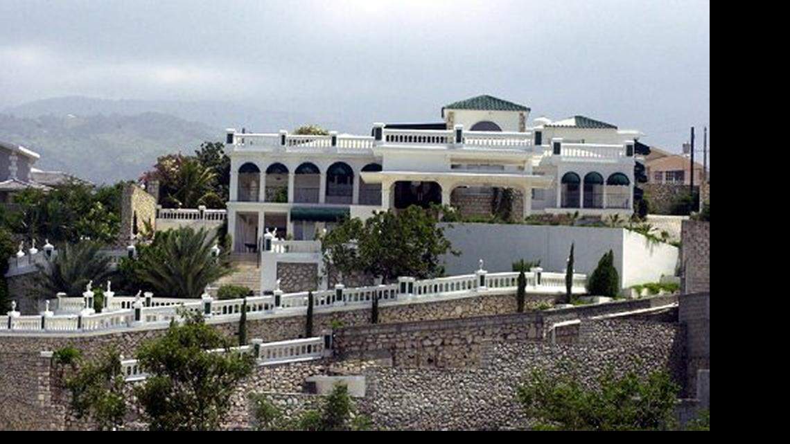 
Ketant lived in this mansion in Haiti before he went to prison in 2003.
