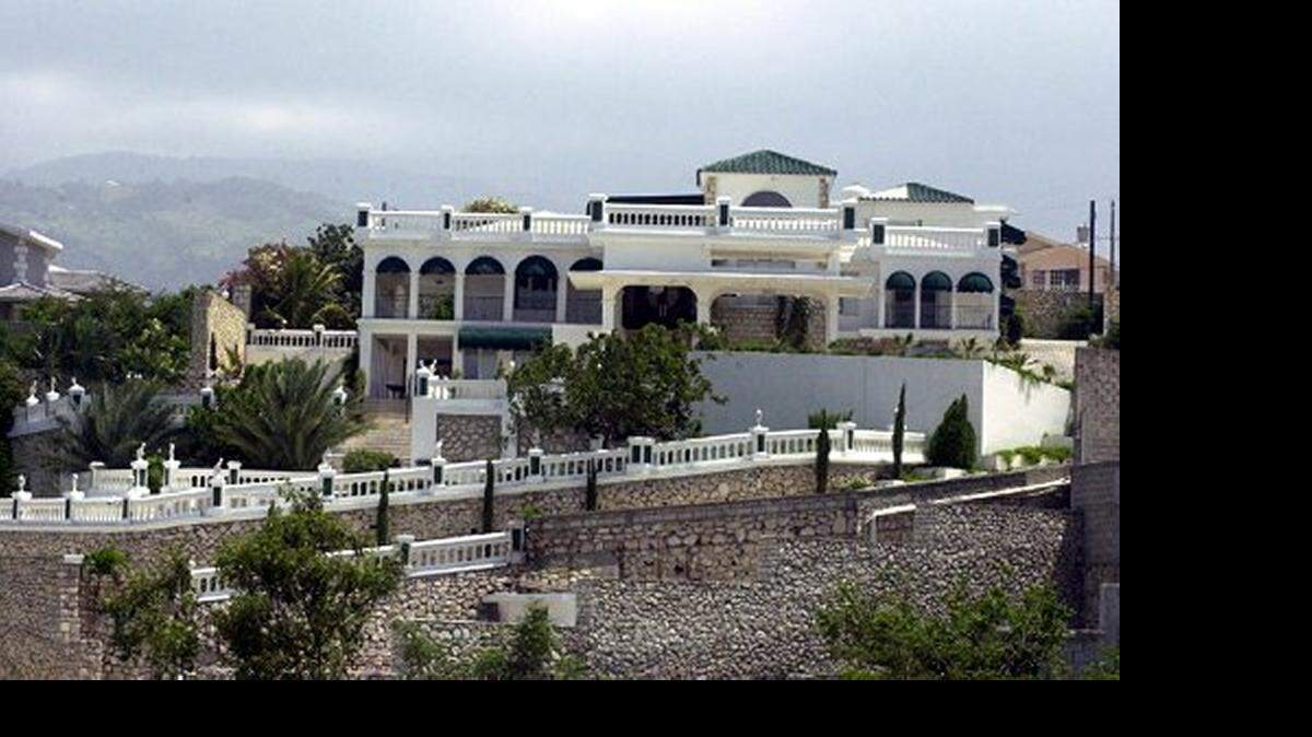 
Ketant lived in this mansion in Haiti before he went to prison in 2003.
