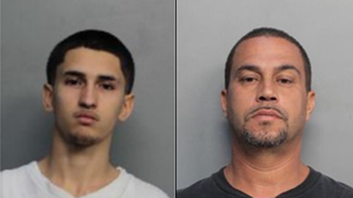 Robert Cardenas, 19, and Luis Ayala, 44