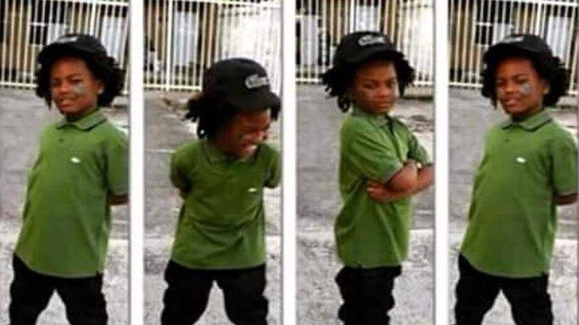 
Marlon Eason, the 10-year-old boy who was shot by a stray bullet while playing basketball in front of his Overtown home.
