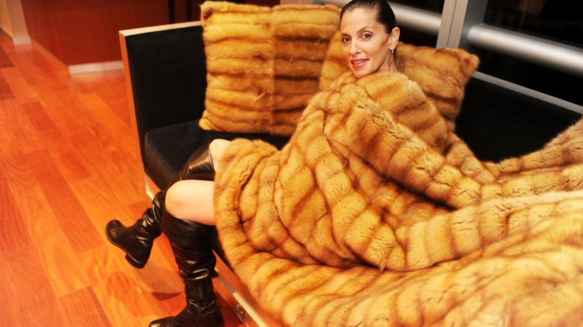 Andrea Greenberg photographed at an event at Jade Ocean on Nov. 16, 2010.