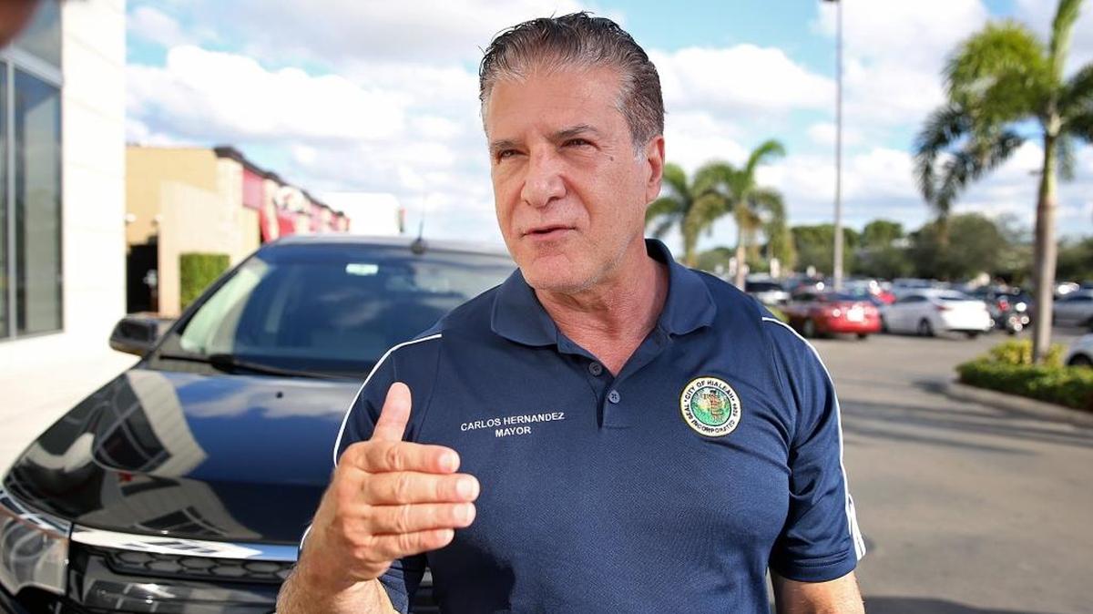 Hialeah Mayor Carlos Hernandez