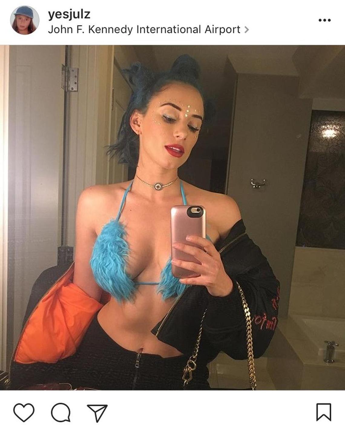 Social-media celebrity YesJulz was the victim of an extortion plot, prosecutors say.