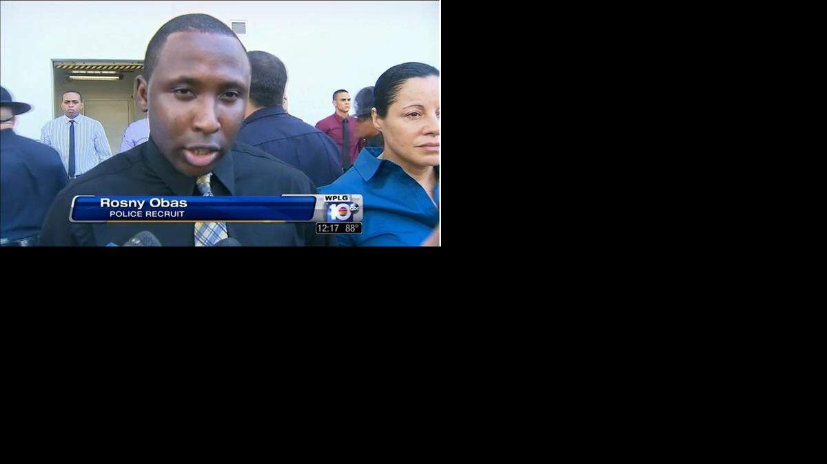 
Miami Police officer Rosny Obas
