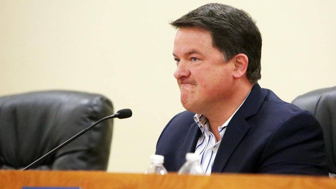 Steve Shiver (pictured) was dismissed as Opa-locka city manager in November 2015, resulting in the elevation of David Chiverton to the post.