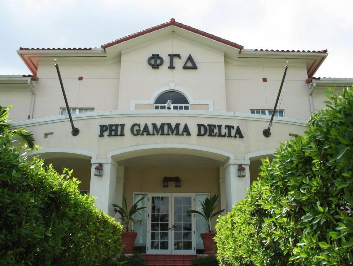 The Phi Gamma Delta house was the first fraternity house to open on campus at Florida International University in 2001.