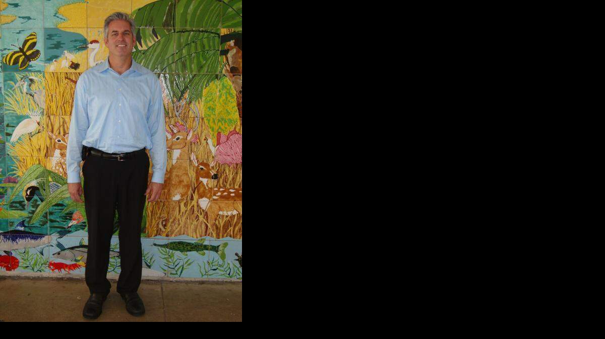 
John Lux, new principal at Sunset High
