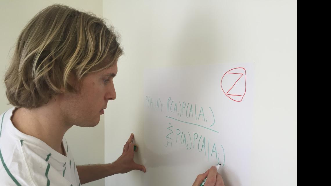 
Brian Conklin went back to school for computer science after getting a degree in philosophy from Florida Atlantic University. The combination of liberal arts and tech, Conklin says, helps him think abstractly about concrete tasks like programming. 
