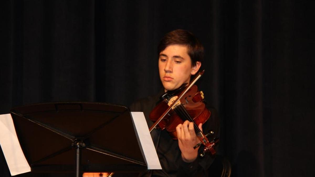 Thiago Alexander Esslinger of Riviera Preparatory School was selected as a finalist in the 2017 High School Honor Performance Series for his talent, dedication and achievements. He will perform the viola with the Honors Orchestra in July at the Sydney Opera House in Australia