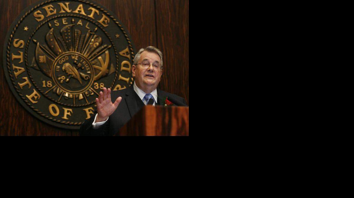 
Senate Education Appropriations Subcommittee Chairman Don Gaetz, R-Niceville.
