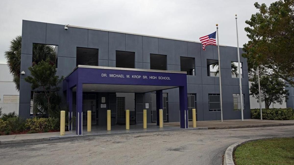 Dr. Michael M. Krop Senior High near Aventura.