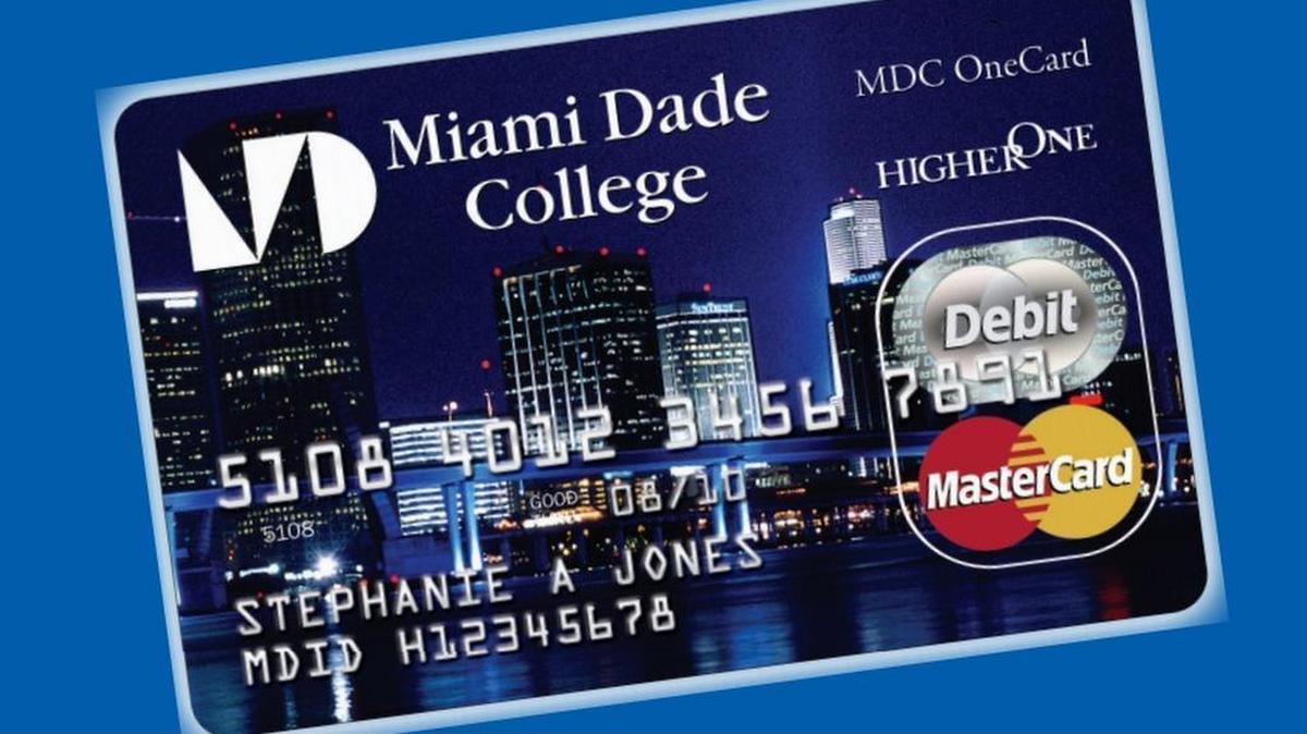 A sample card, from the MDC website, showing what the “OneCard” looks like.