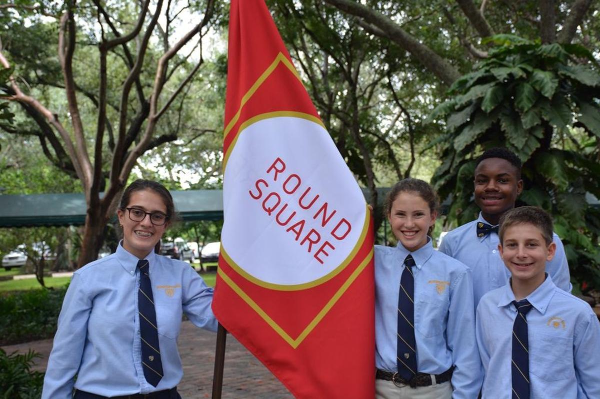 Sara Ramos, Hannah Baron, Tyler McCray and Benjamin Arnold of Palmer Trinity School are the 2018 delegates for the Young Round Square Global Conference in India. The students will discuss innovative ways to escape the ordinary, the conference’s theme, with 1,000 students from 40 countries.