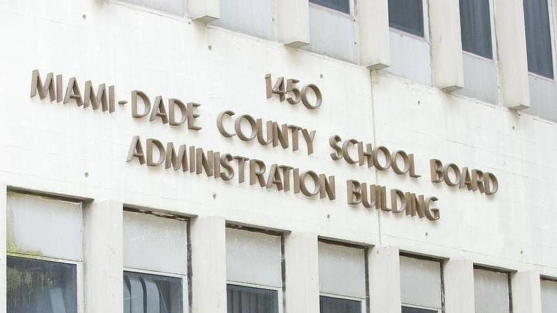 The Miami-Dade School Board building located in downtown Miami.