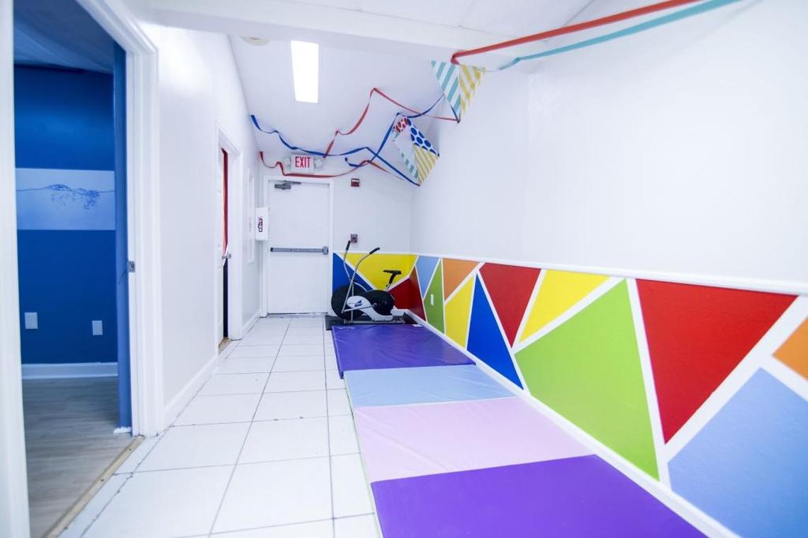 The grand opening of new rooms at Great Heights Academy, a school for special needs students in The Hammocks, happened Thursday, July 13, 2017. Included in the new facilities are eight classrooms, two bathrooms, a therapy room, sensory room, receptionist desk, personal office and activities area.