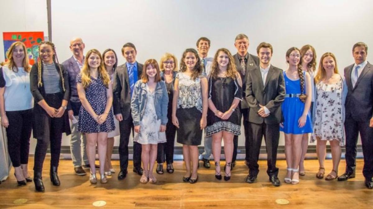 The Elie Wiesel Foundation for Humanity recognized 10 Miami-Dade County students for their essays during the 2017 Prize in Ethics Essay Contest.