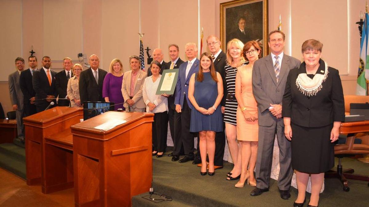 The Coral Gables Community Foundation, mayor and city commissioners proclaimed July 26 as Coral Gables Community Foundation Day in celebration of the foundation’s 25 anniversary. The proclamation was made during the city’s July 26 commission meeting last month.