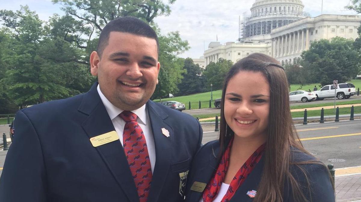 Florida International University students Elizabeth Alvarez and Albert Amaya were chosen to represent the Phi Beta Lambda Chapter of Future Business Leaders of America as national parliamentarian and national president. The two celebrated their chapter’s 75 anniversary, and plan to increase membership during the upcoming school year.