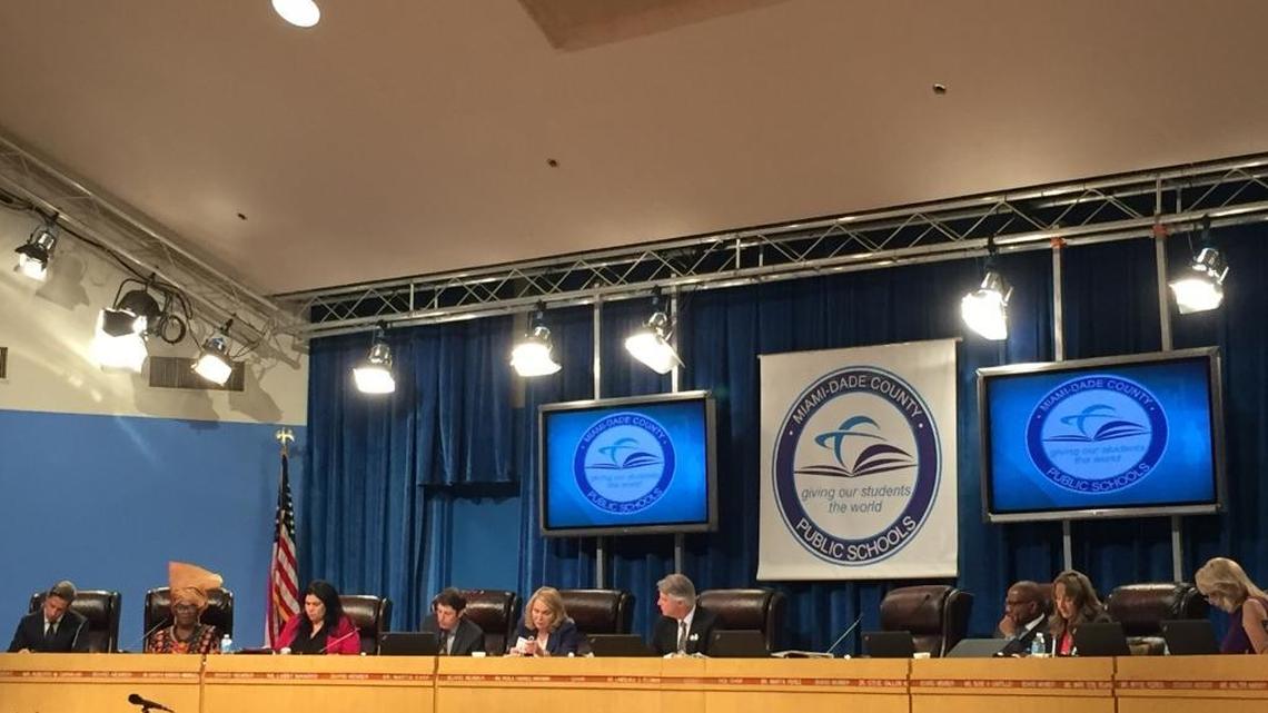 The Miami-Dade School Board gave a first nod to the 2017-18 budget on Wednesday amid concerns about the long-term financial impacts of a new state education law.