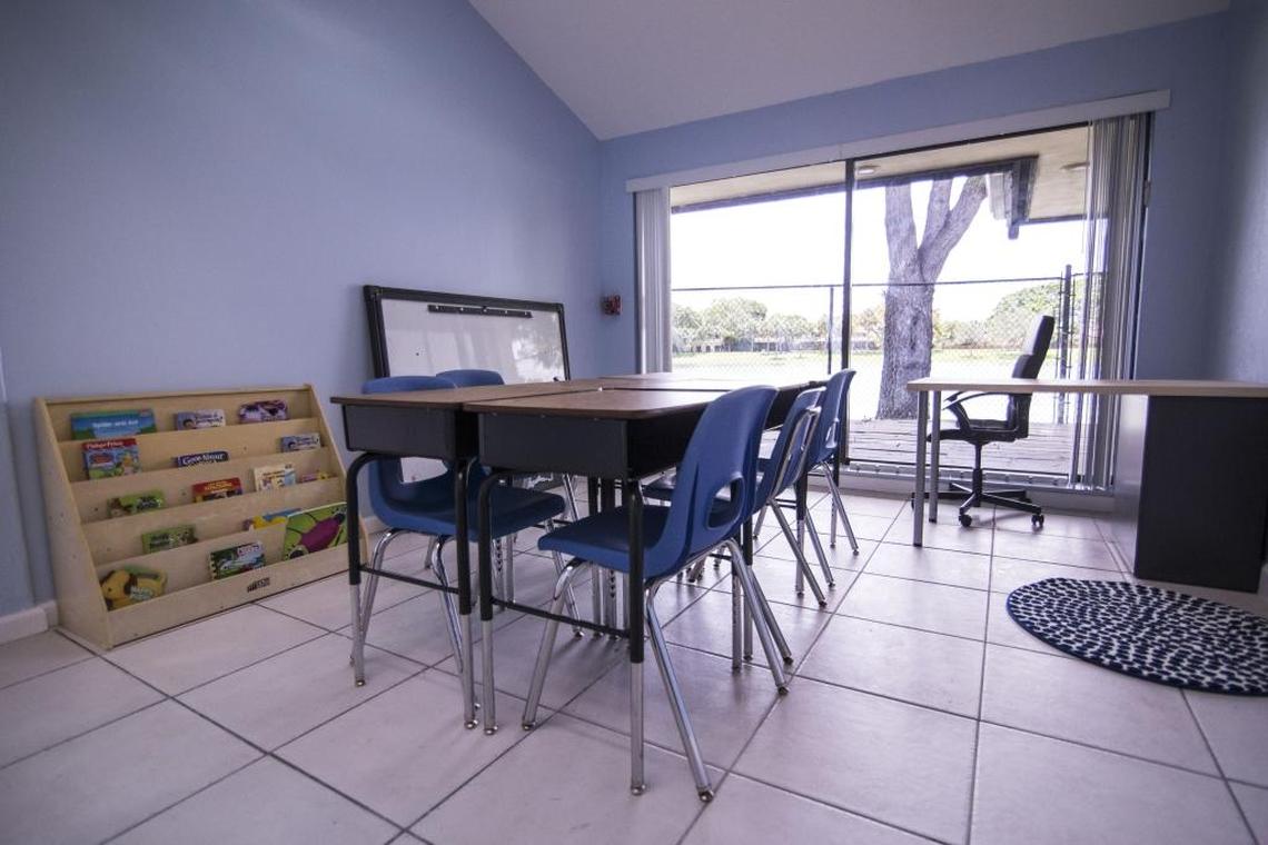 The grand opening of new rooms at Great Heights Academy, a school for special needs students in The Hammocks, happened Thursday, July 13, 2017. Included in the new facilities are eight classrooms, two bathrooms, a therapy room, sensory room, receptionist desk, personal office and activities area.