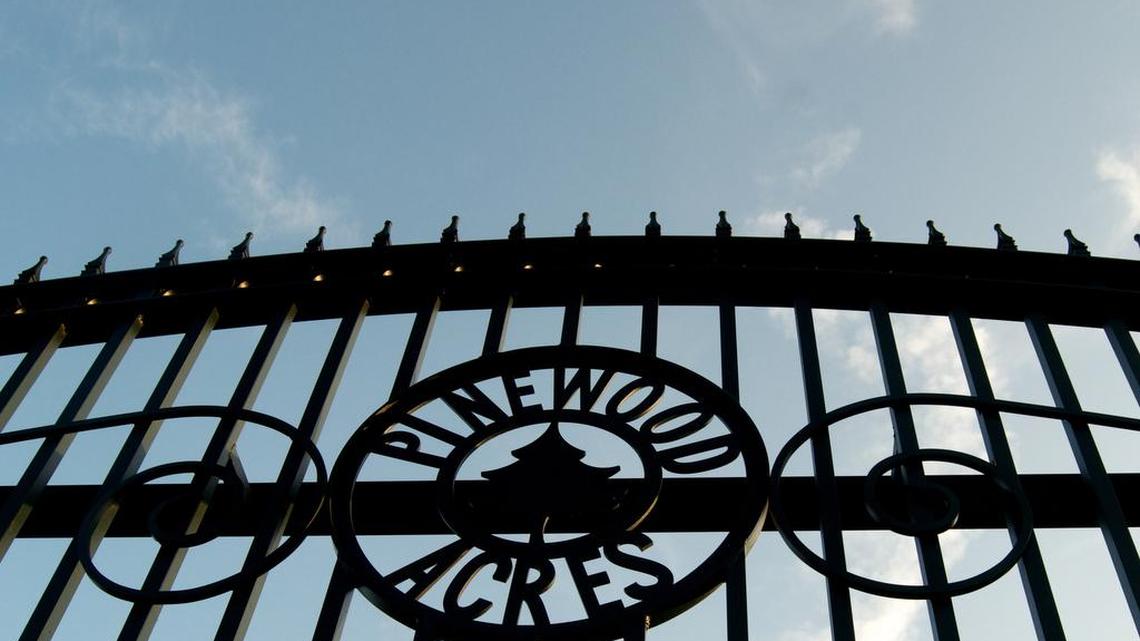 The gates to the old Pinewood Acres School on 9500 SW 97th Ave. It’s now Somerset Academy at Pinewood Acres.