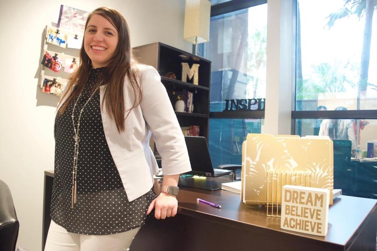 Head of School Maria Cardenas at Fusion Academy in Kendall.