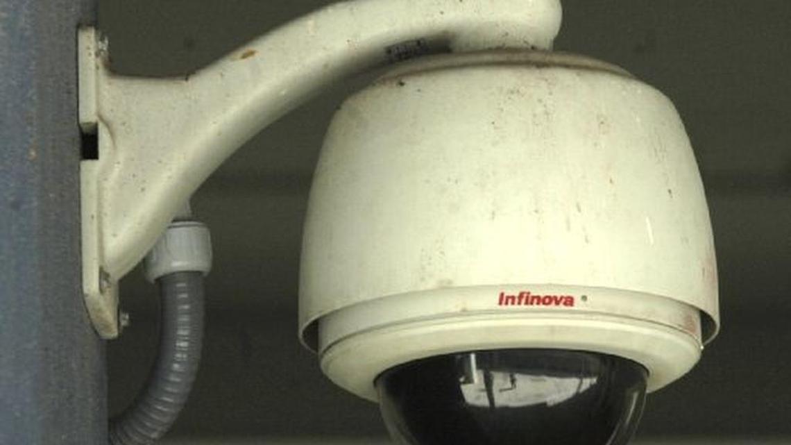 The Miami-Dade County school district is planning on spending $10 million on additional security cameras. The district already has 12,000 of them, like this one at Miami Beach High, but would add 7,000 more so that every school is monitored by 2020.