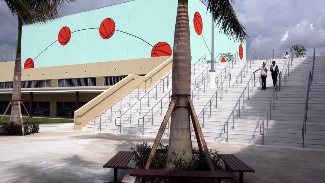 Westland Hialeah High School is pictured in 2008.